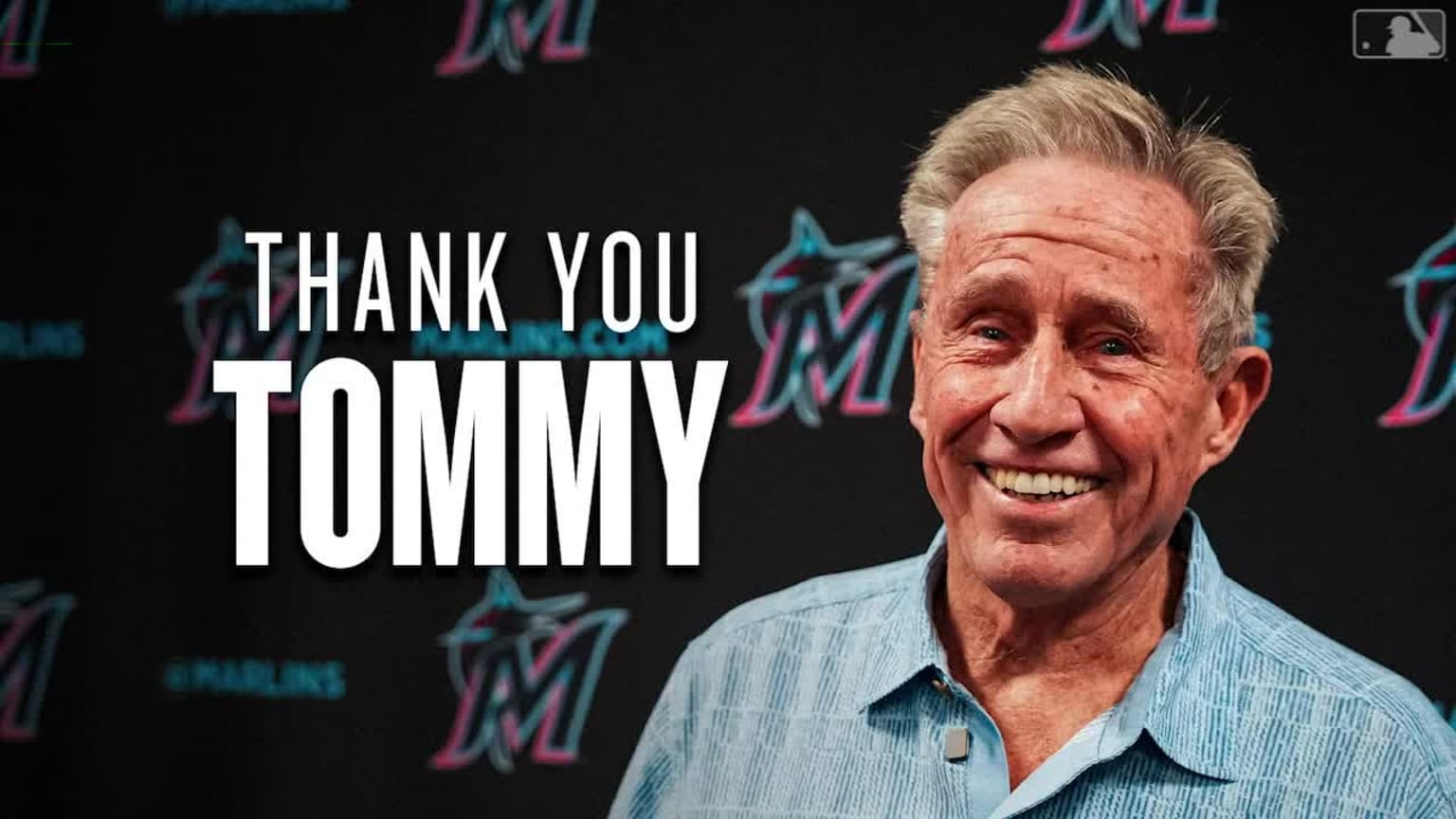 Marlins fans tip their caps to honor Tommy Hutton | 08/23/2026 | Miami ...