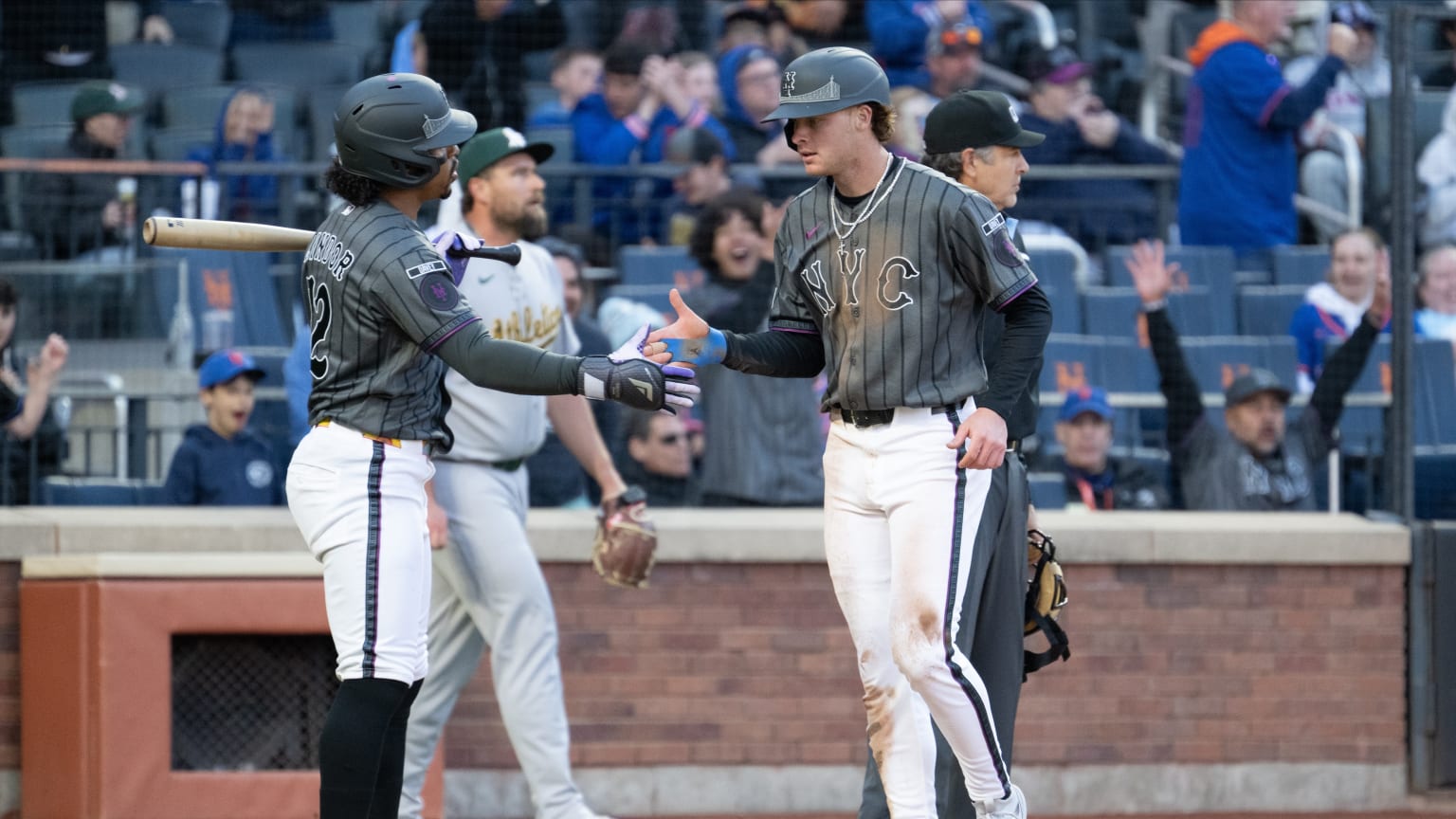 Brett Baty's sacrifice fly | 04/11/2026 | New York Mets