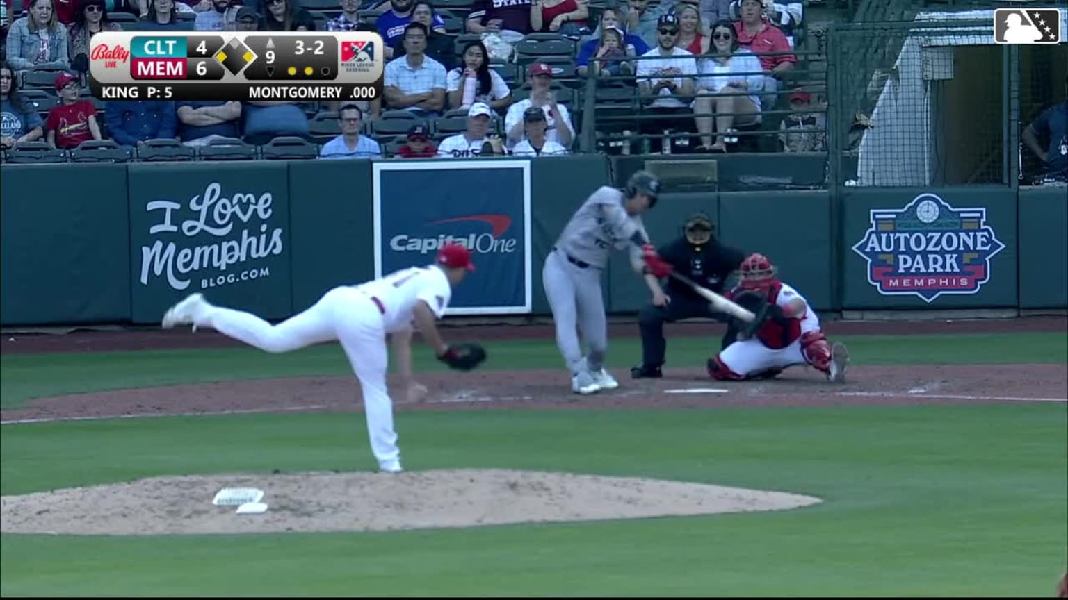 Colson Montgomery rips his first Triple A hit and RBI | 03/29/2024 ...