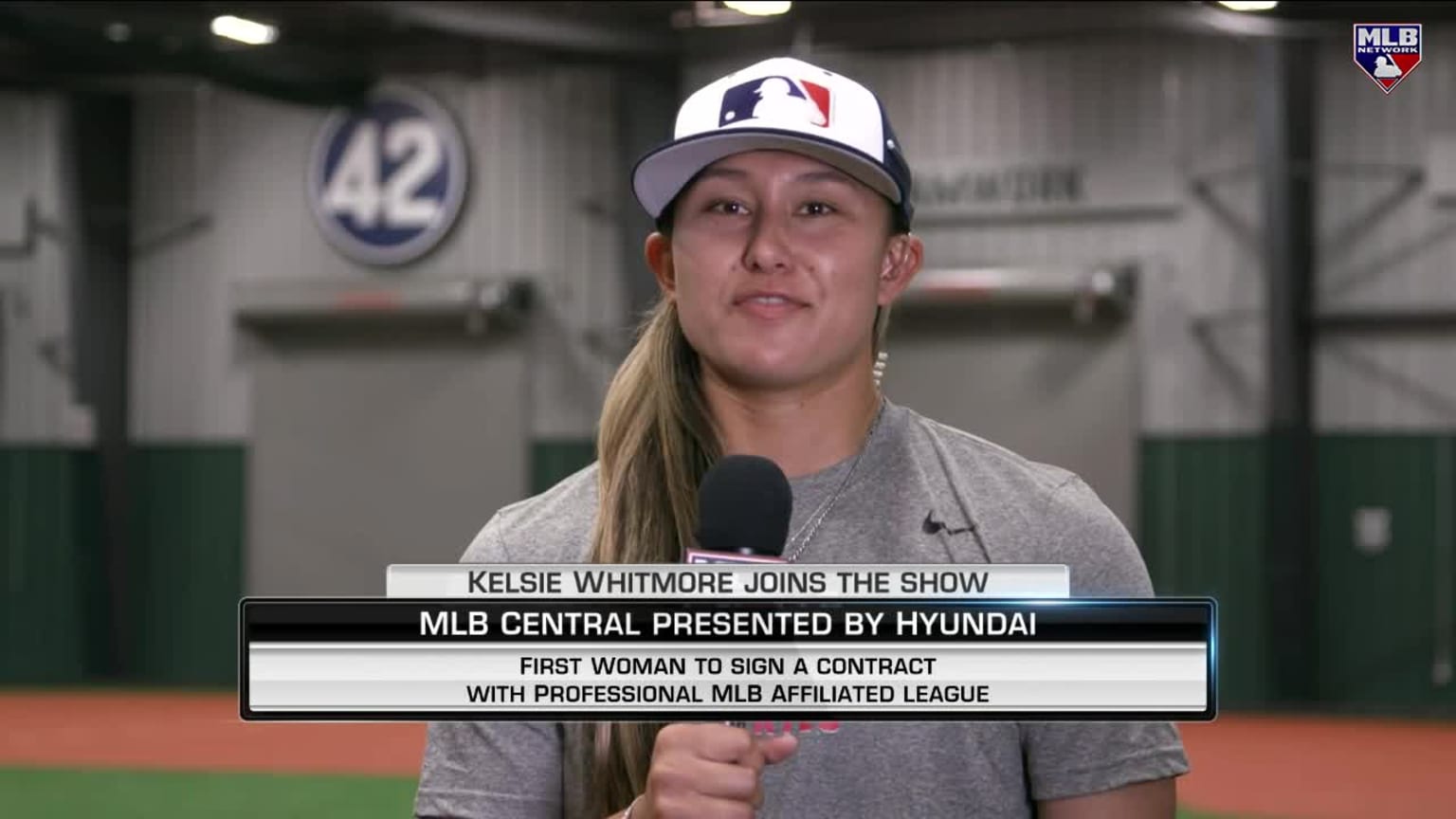 Kelsie Whitmore wants to add pitching to baseball journey