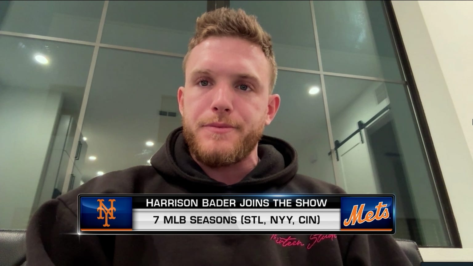 Bader on signing with the Mets 01/18/2024 New York Mets