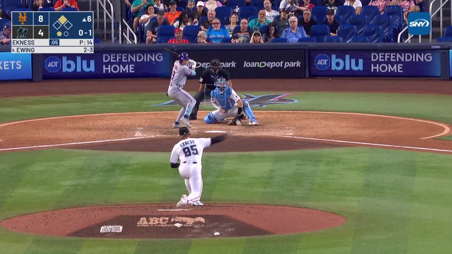 A.J. Ewing's RBI single
