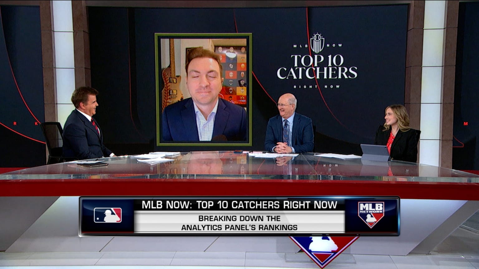 Analytics panel's top 10 catchers 01/11/2024 Seattle Mariners