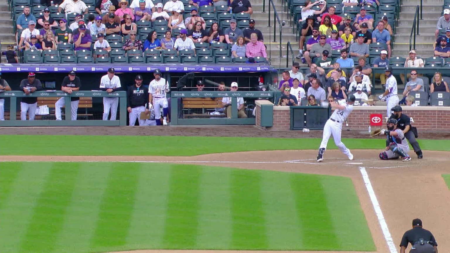 Ryan McMahon drills go-ahead double to right in 8th | 05/25/2023 | MLB.com