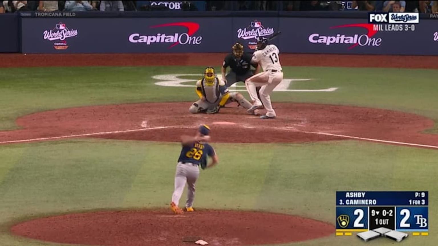Aaron Ashby breaks postseason scoreless inning streak | 10/27/2026 ...