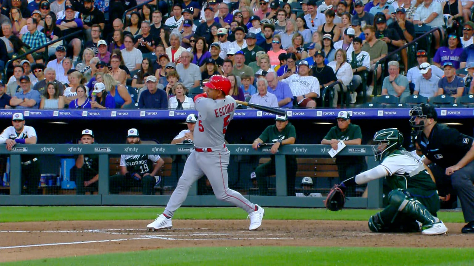 Eduardo Escobar rips an RBI single | 06/24/2023 | Los Angeles Angels