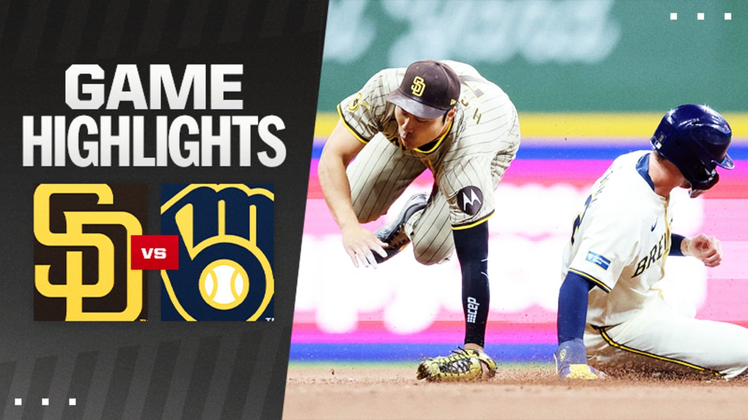 Padres vs. Brewers Highlights 04/16/2024 San Diego Padres