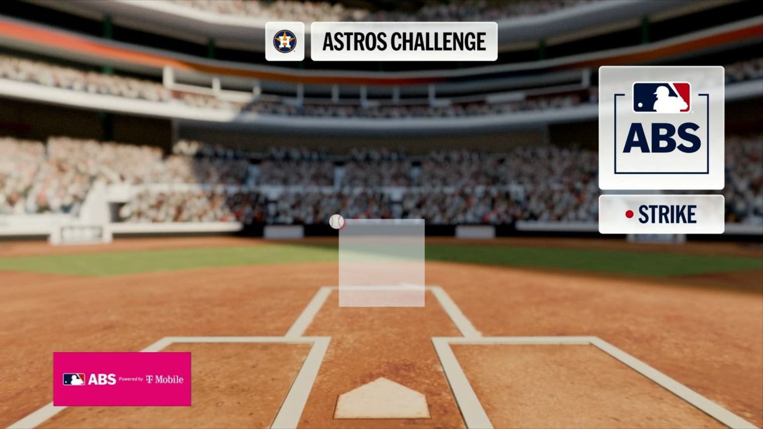 Strike 2 confirmed after ABS challenge | 08/23/2026 | Houston Astros