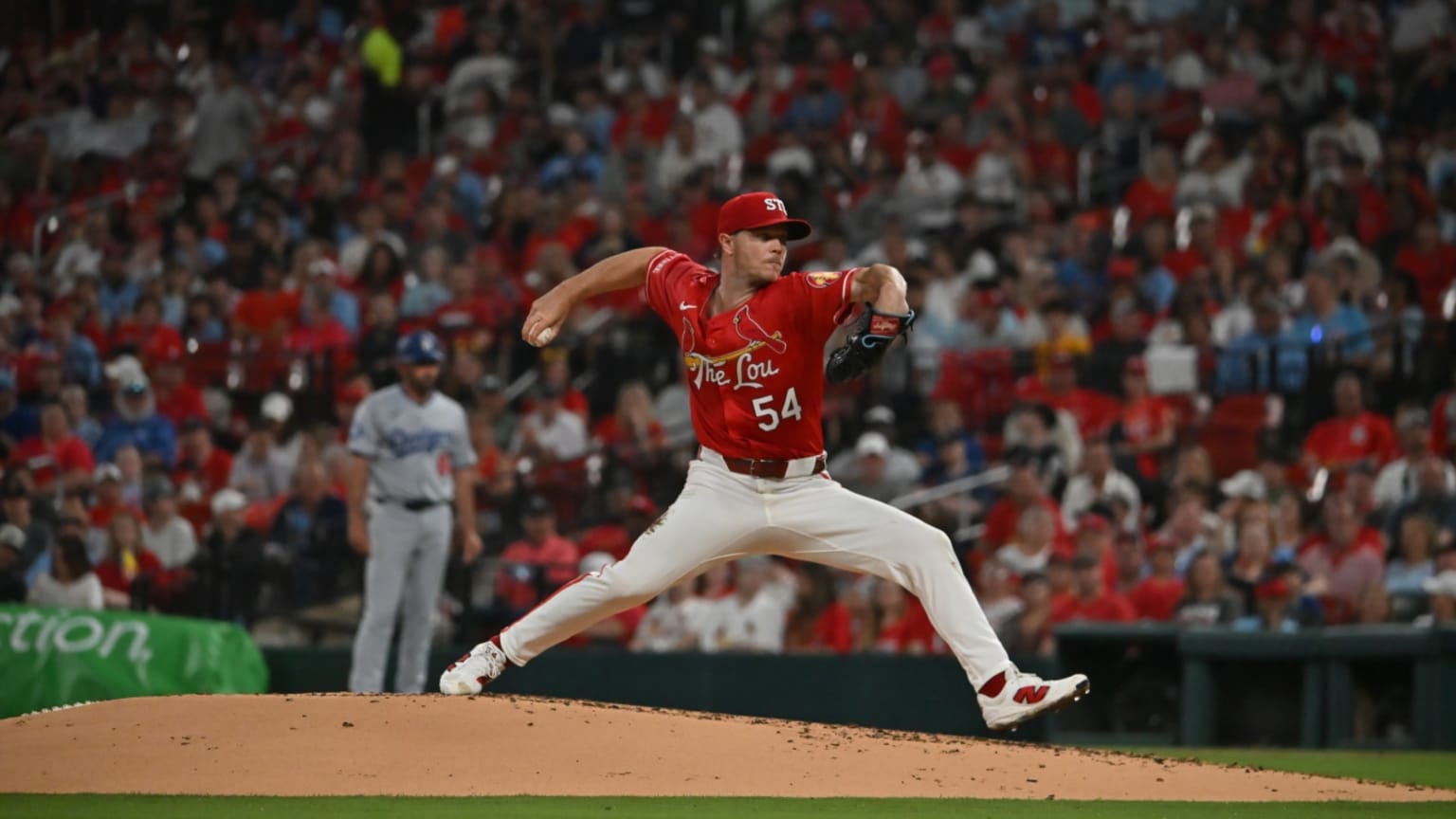 Sonny Gray fans Freddie Freeman | 06/06/2025 | St. Louis Cardinals