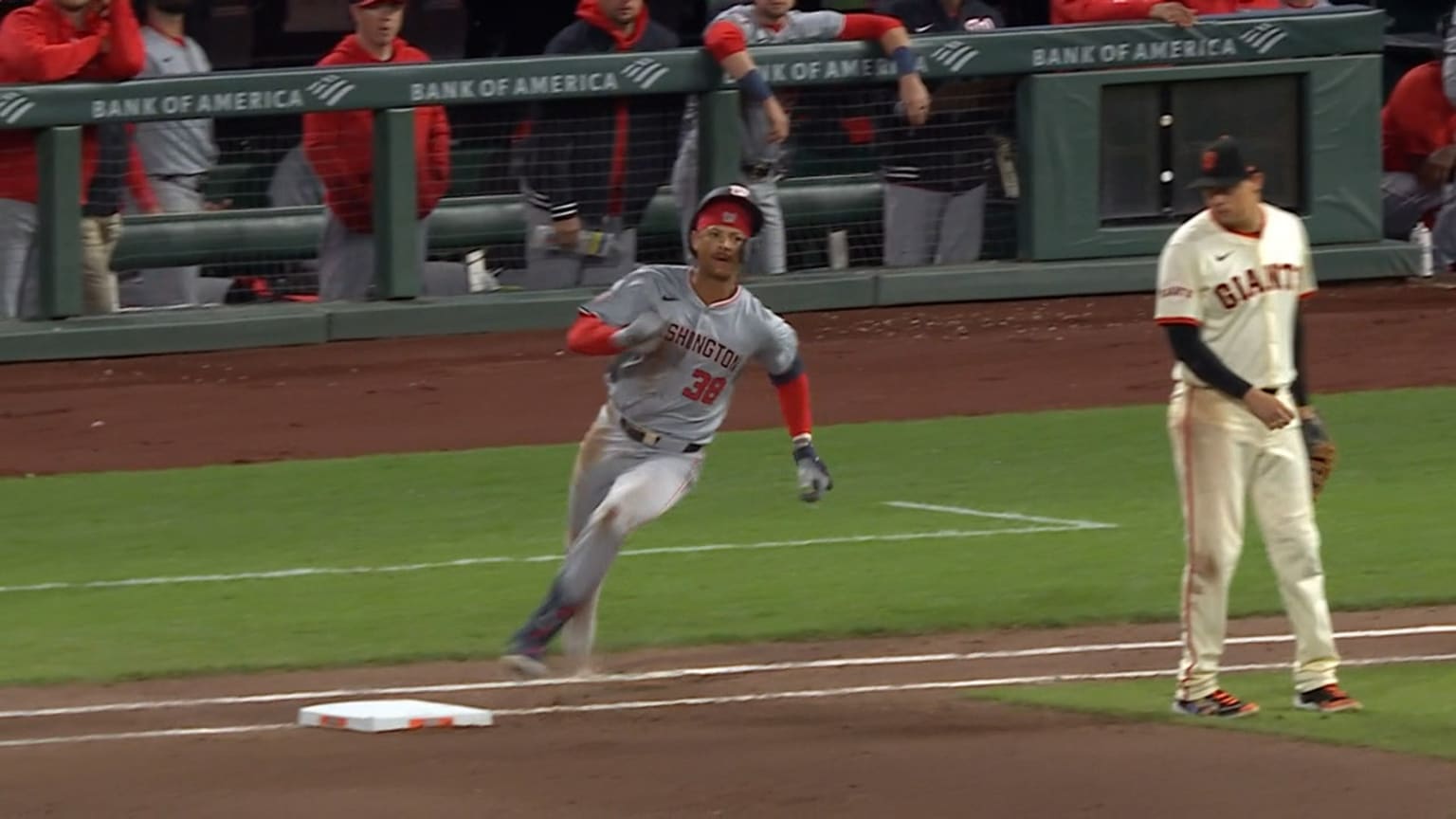 Gran juego de Trey 08/04/2024 Los Nationals de Washington