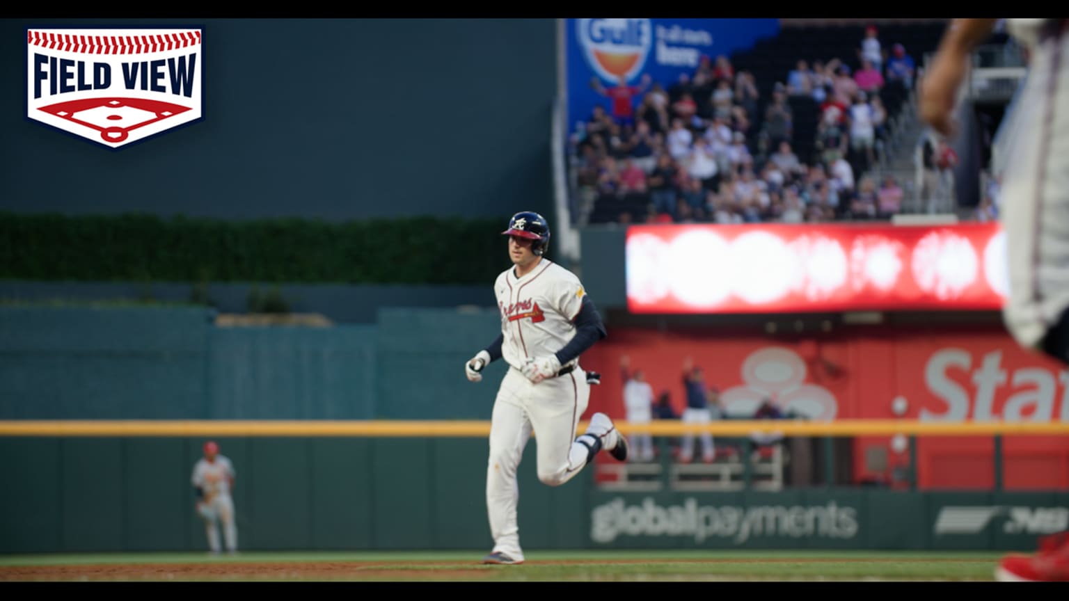 Field View: Austin Riley's two-run home run | 04/21/2025 | Atlanta Braves