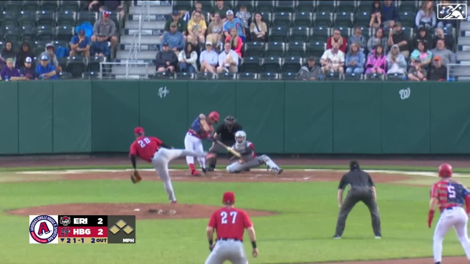Drew Milas clubs a grand slam to right field | 05/21/2023 | MLB.com