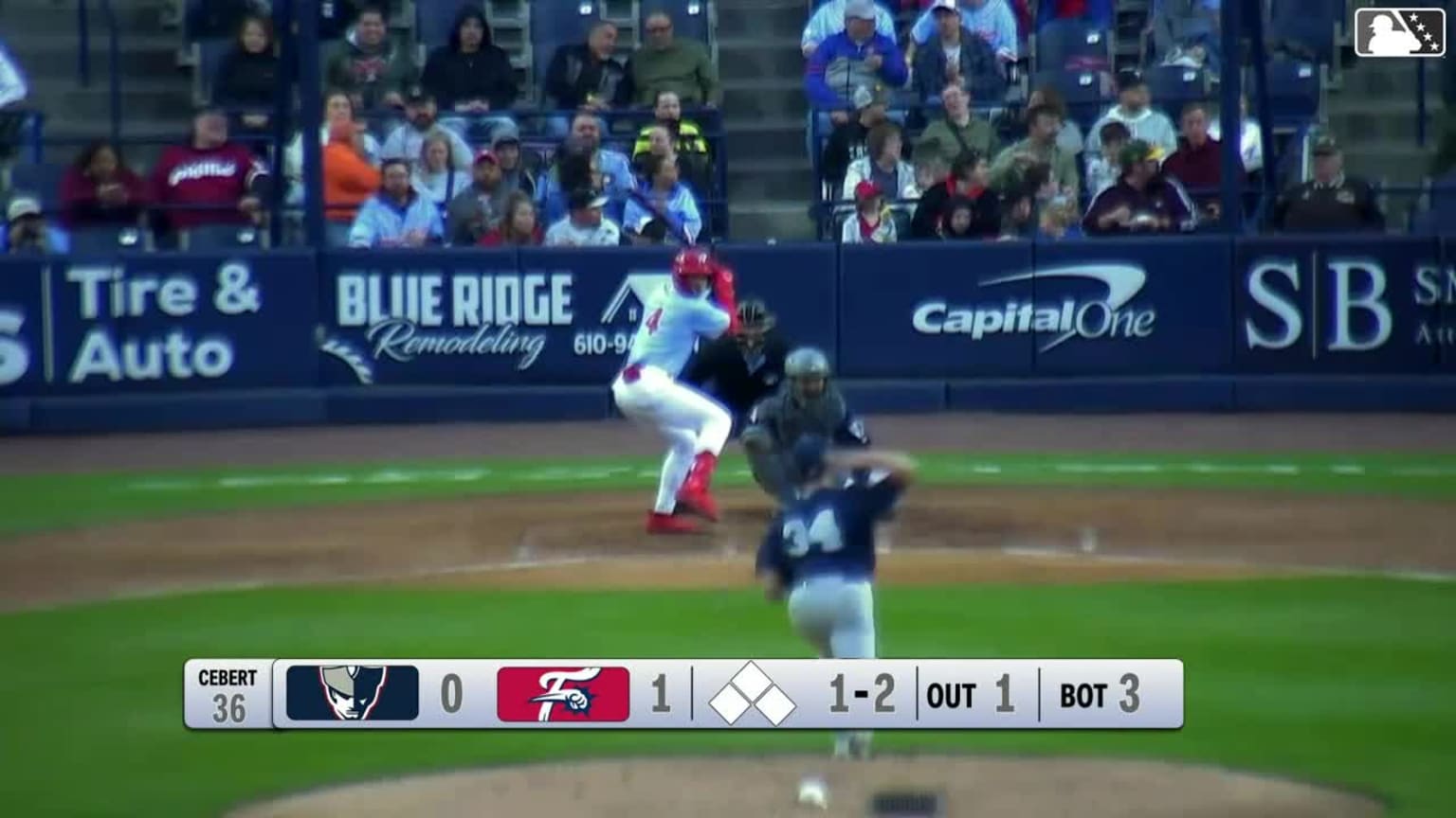 Bryan Rincon homers (6) on a line drive to right field. | 05/08/2026 ...