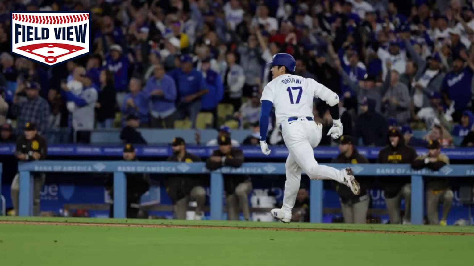 Field View Shohei Ohtani's RBI single 09/25/2024 Los Angeles Dodgers