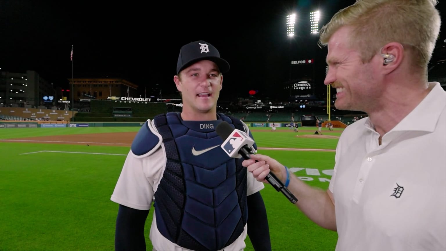 Dillon Dingler discusses comeback win, Jansen save | 04/14/2026 | MLB.com