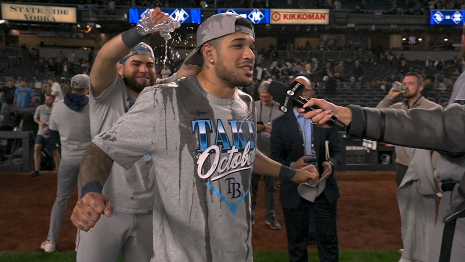Victor Mesa Jr. on his game-winning home run | 10/07/2026 | Tampa Bay Rays