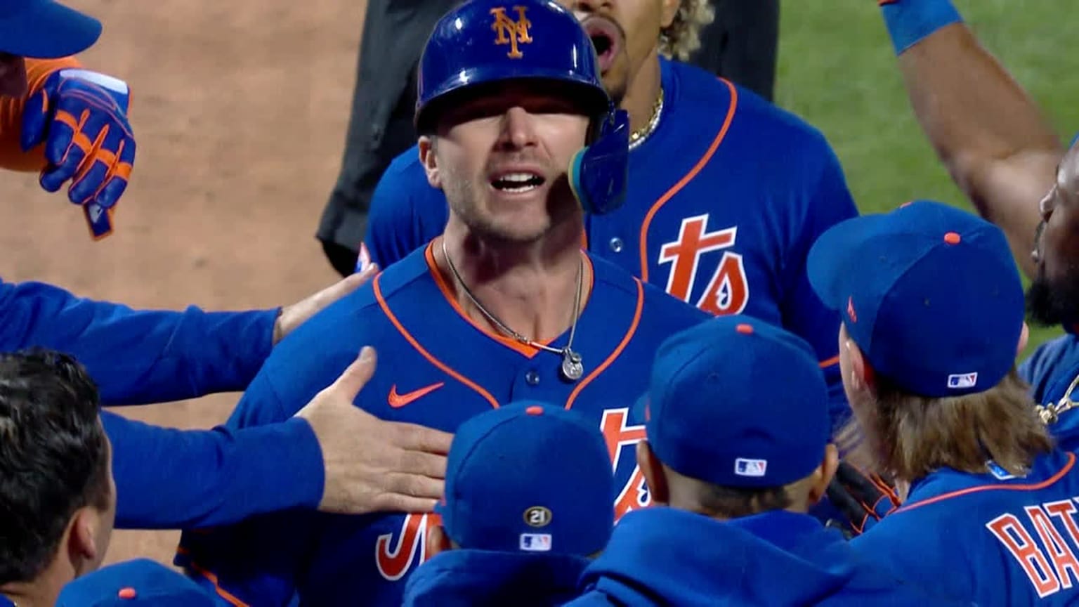 Pete Alonso delivers walk-off home run for New York Mets, Story has  fairytale night