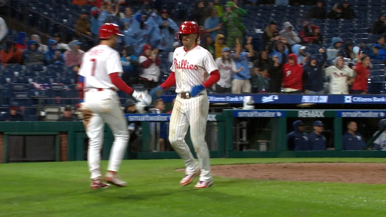 Bryson Stott anota por un error | 26/09/2026 | Los Phillies de Filadelfia