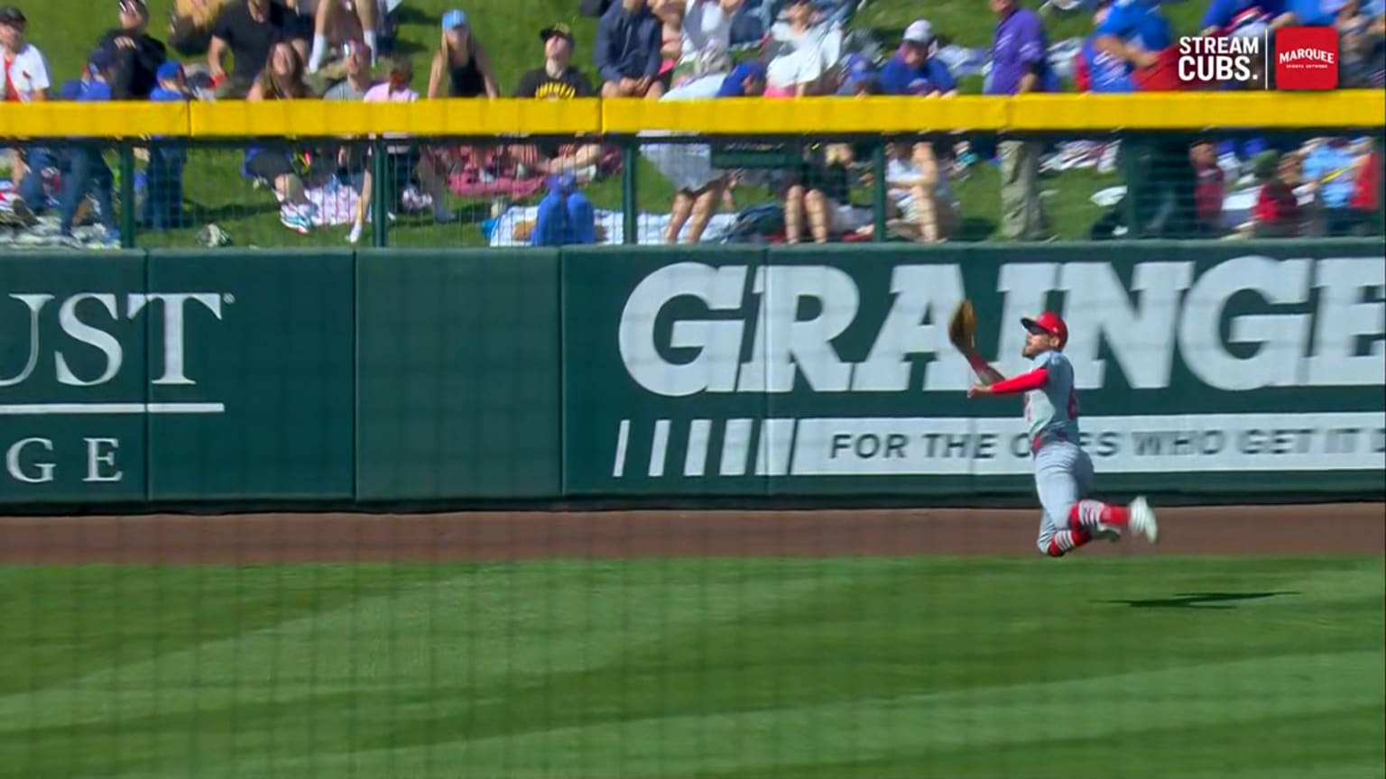 Michael Siani makes a great diving catch 03/25/2024 St. Louis Cardinals