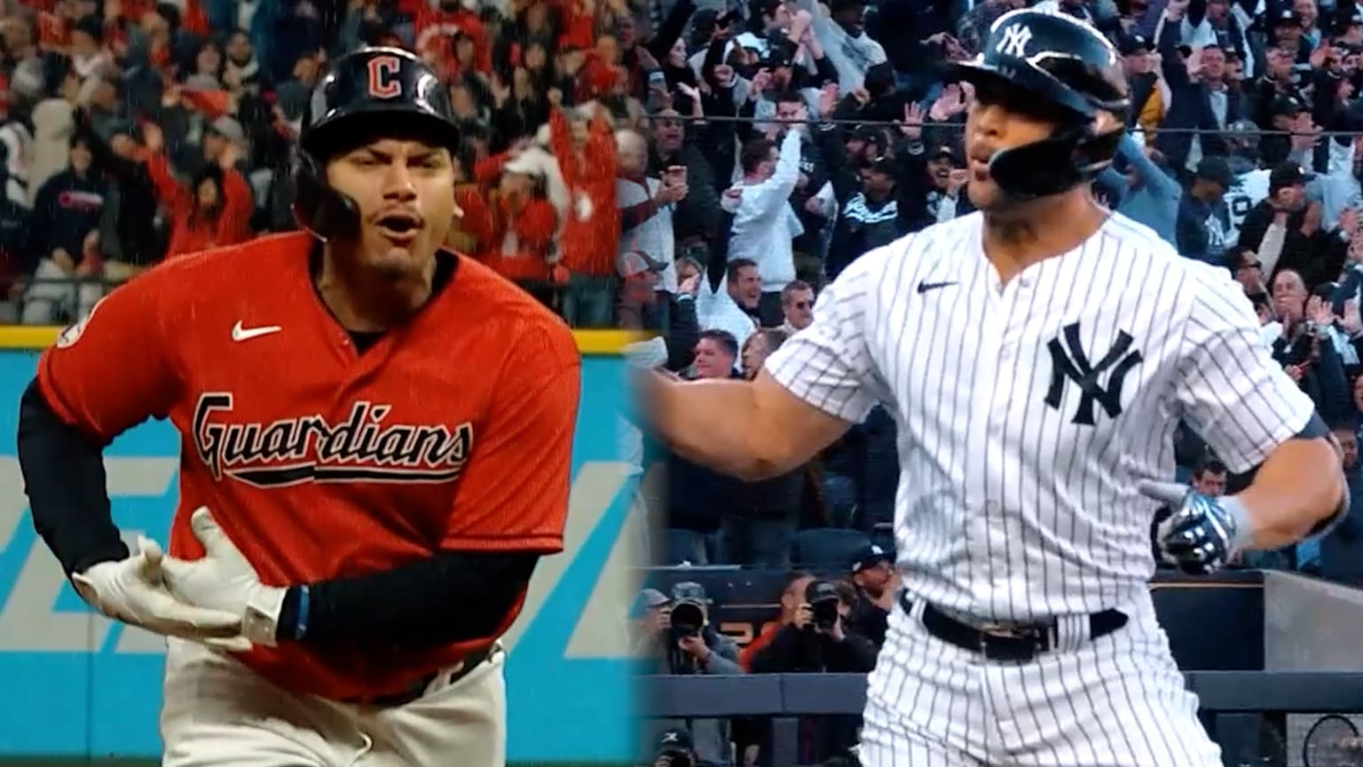 Yankees vs. Guardians postseason history 10/12/2024