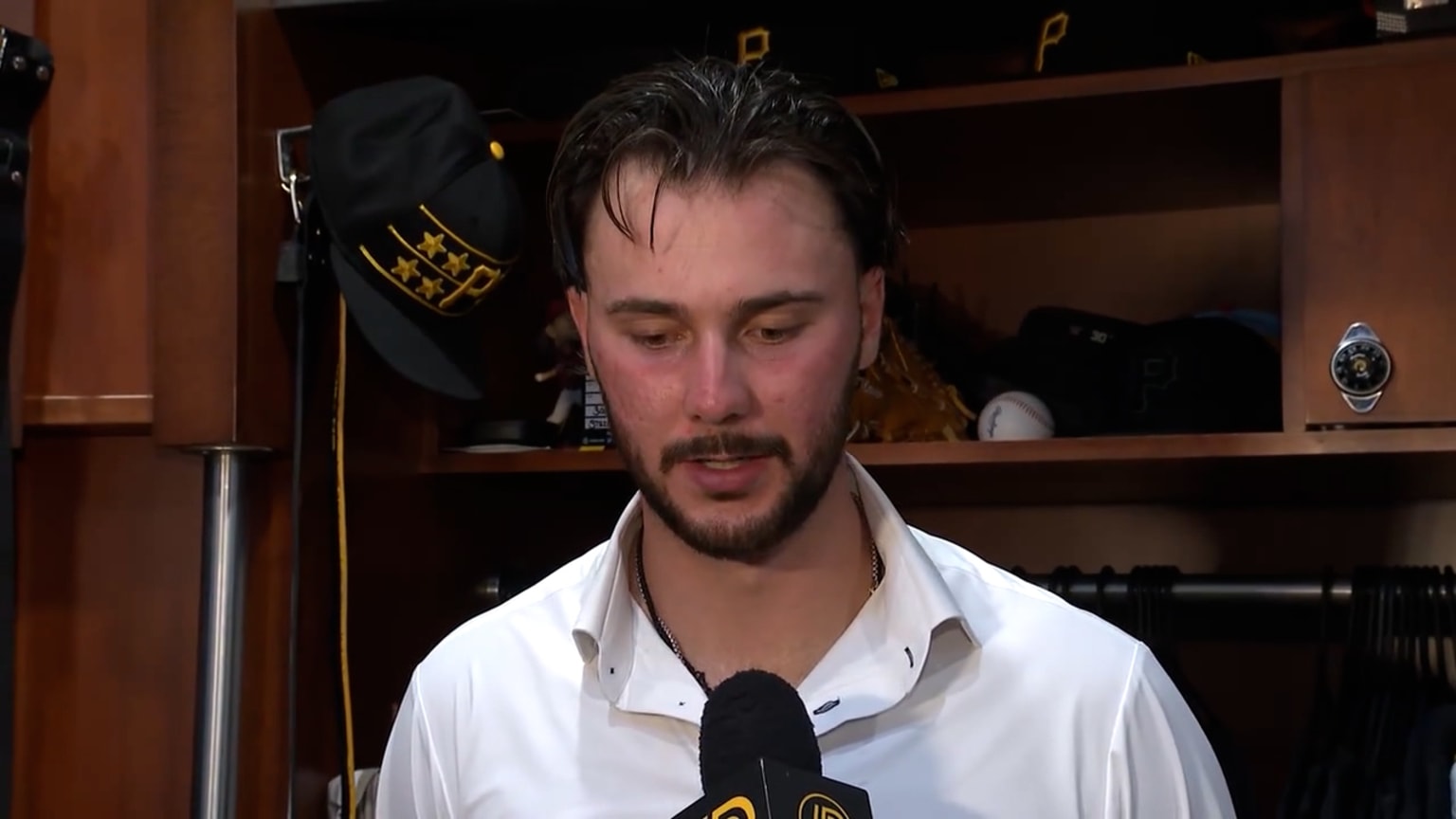 Paul Skenes discusses strong start in win | 08/18/2025 | Pittsburgh Pirates