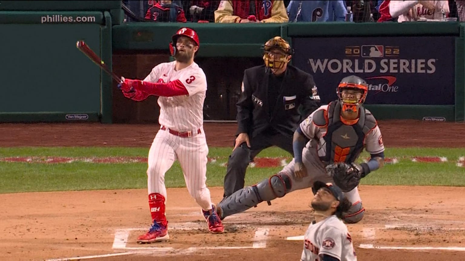 Bryce Harper's two-run homer, 11/01/2022