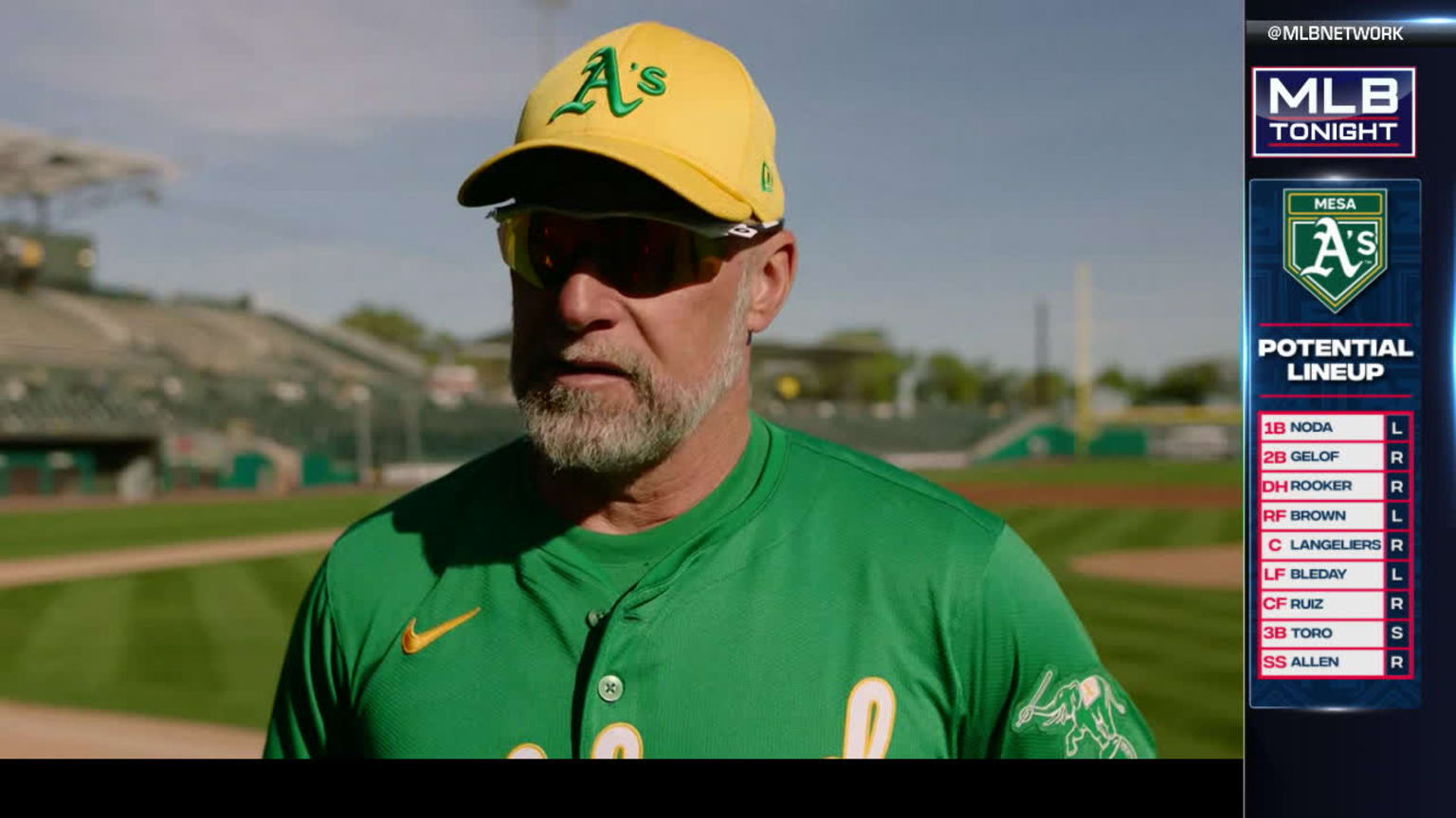 Mark Kotsay discusses future of A's franchise 03/13/2024 Oakland
