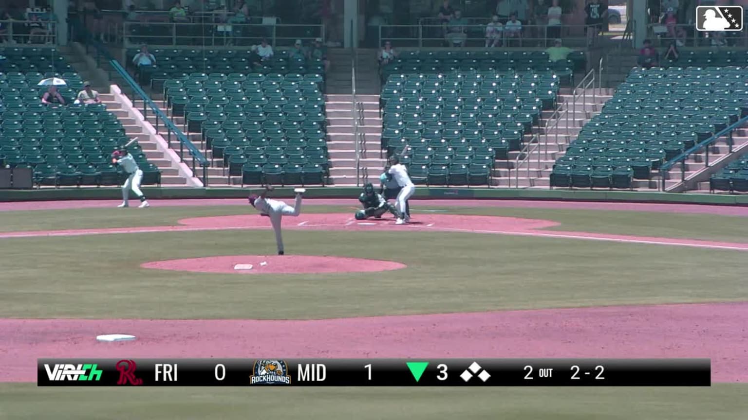 Emiliano Teodo's third strikeout | 08/11/2024 | Texas Rangers