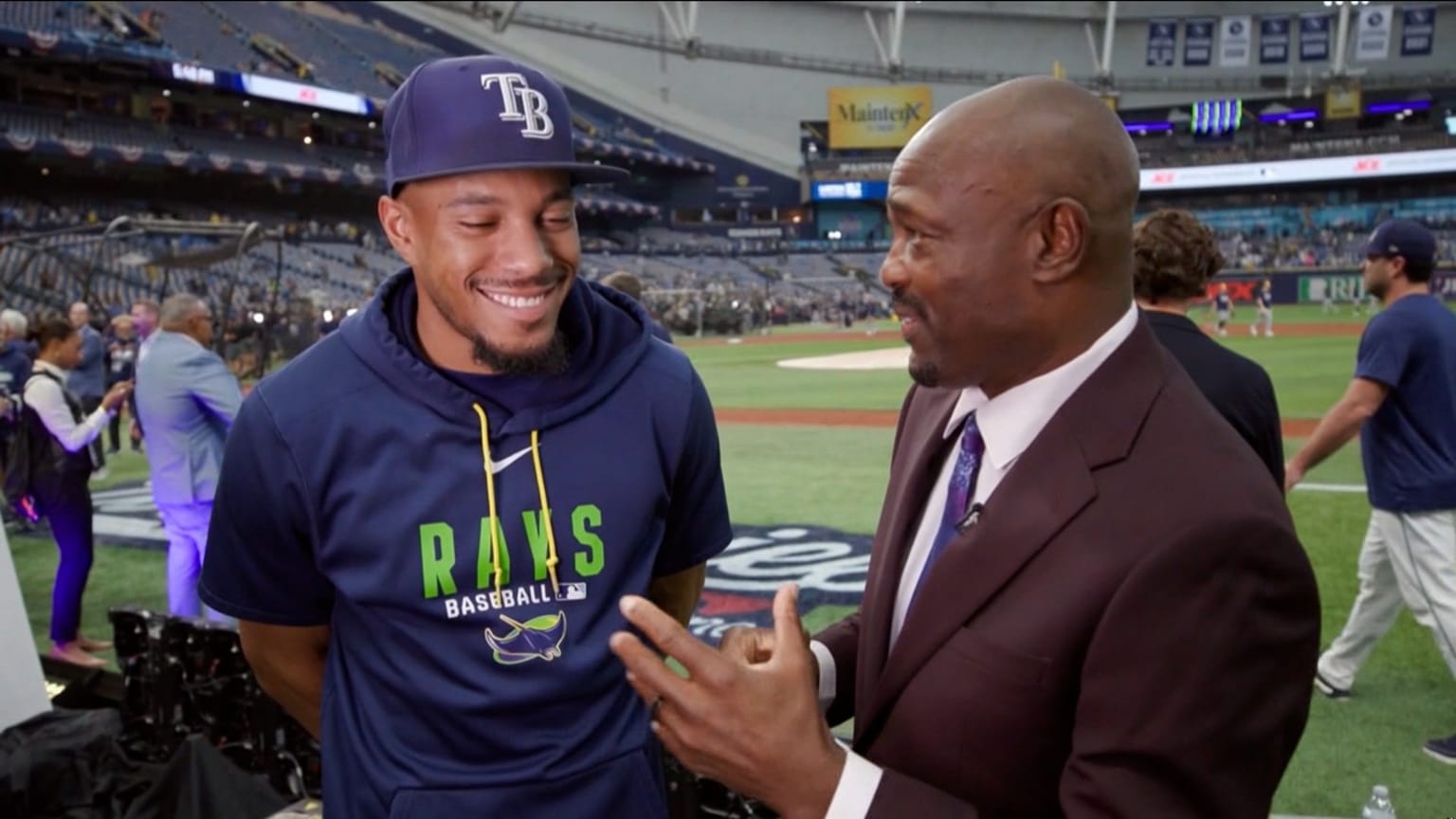 Harold Reynolds catches up with Chandler Simpson | 10/26/2026 | Tampa ...