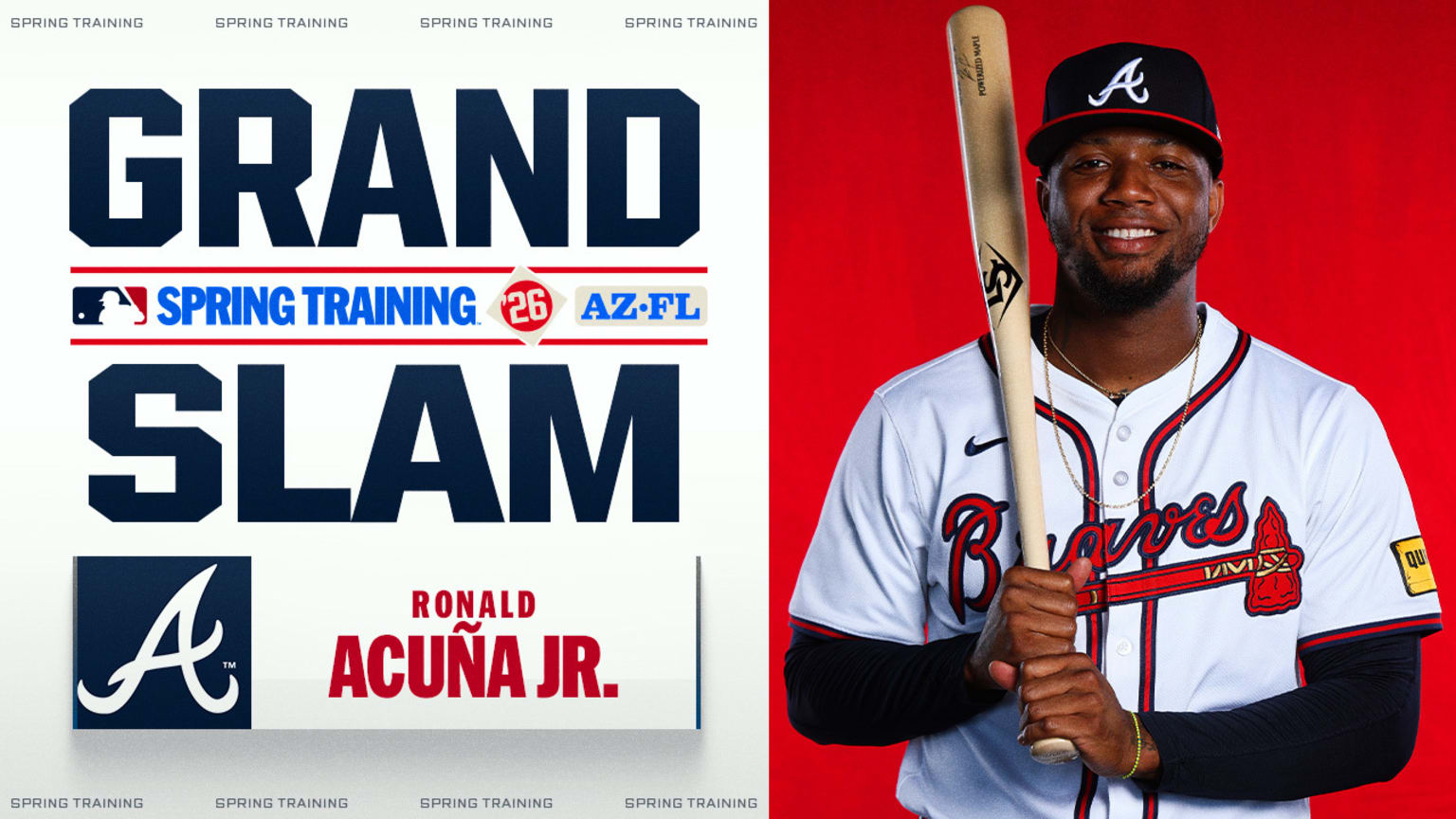 Ronald Acuña Jr.'s grand slam | 02/27/2026 | MLB.com