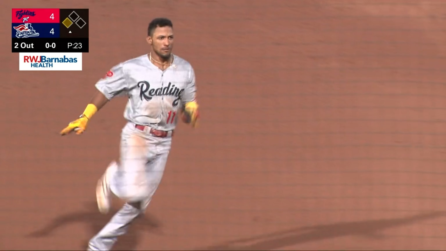 Rojas' three extrabase hits 07/09/2023 Philadelphia Phillies