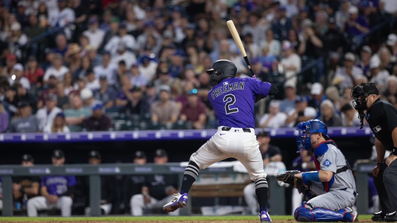 Tyler Freeman's RBI double | 06/24/2025 | Colorado Rockies