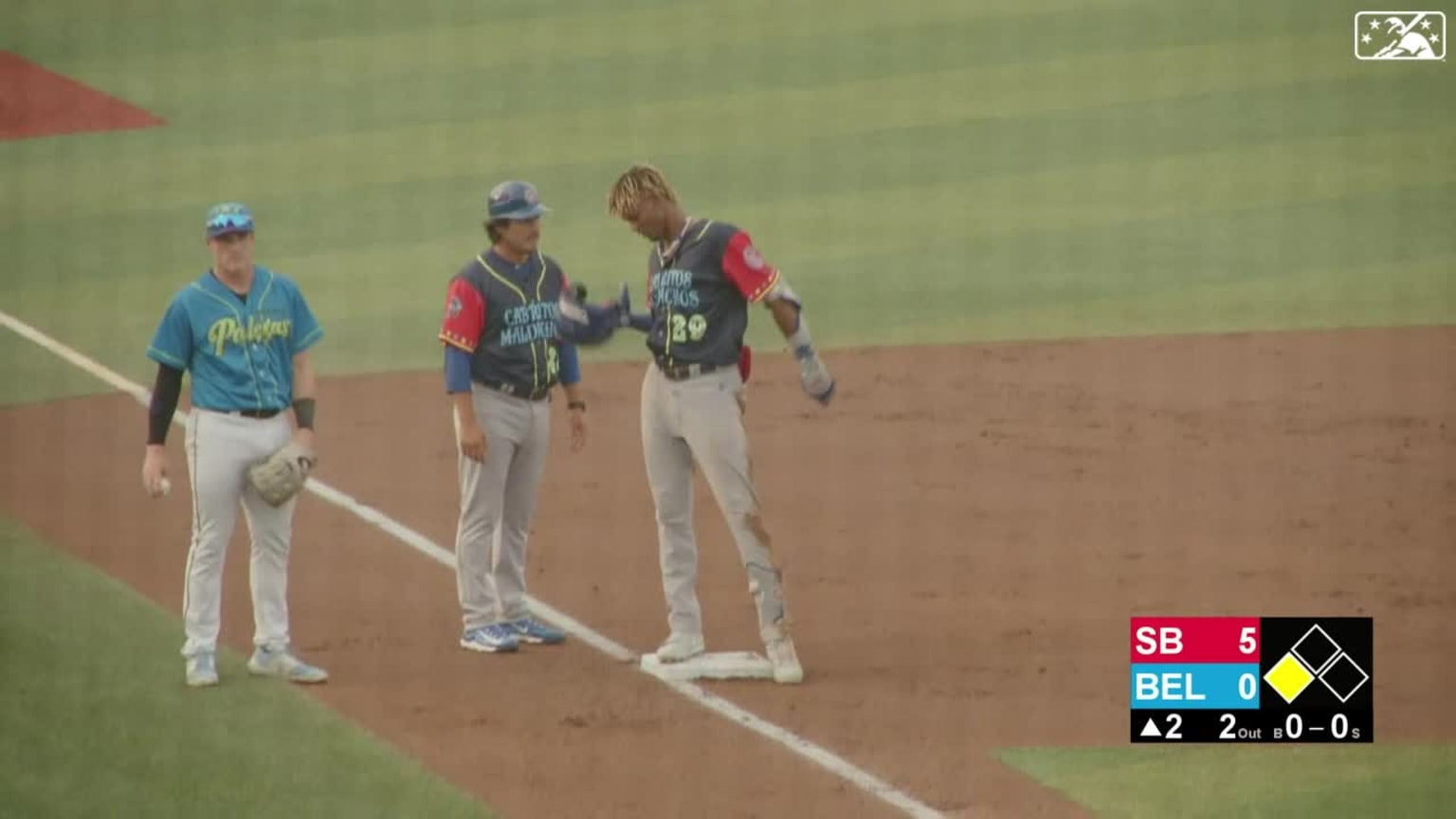Kevin Alcántara rips an RBI triple to rightcenter 06/30/2023