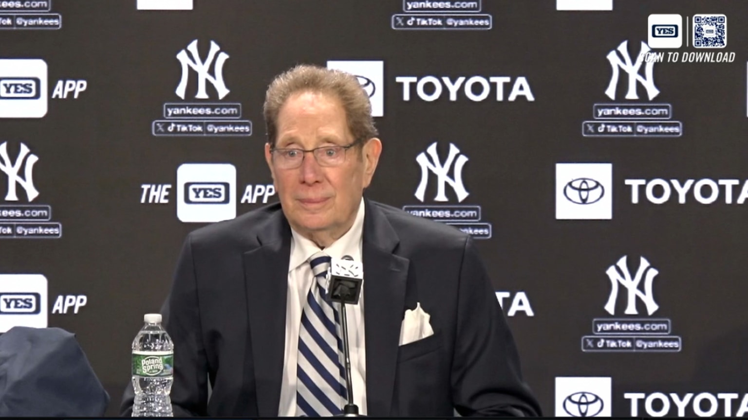 John Sterling talks about his retirement | 04/20/2024 | New York Yankees
