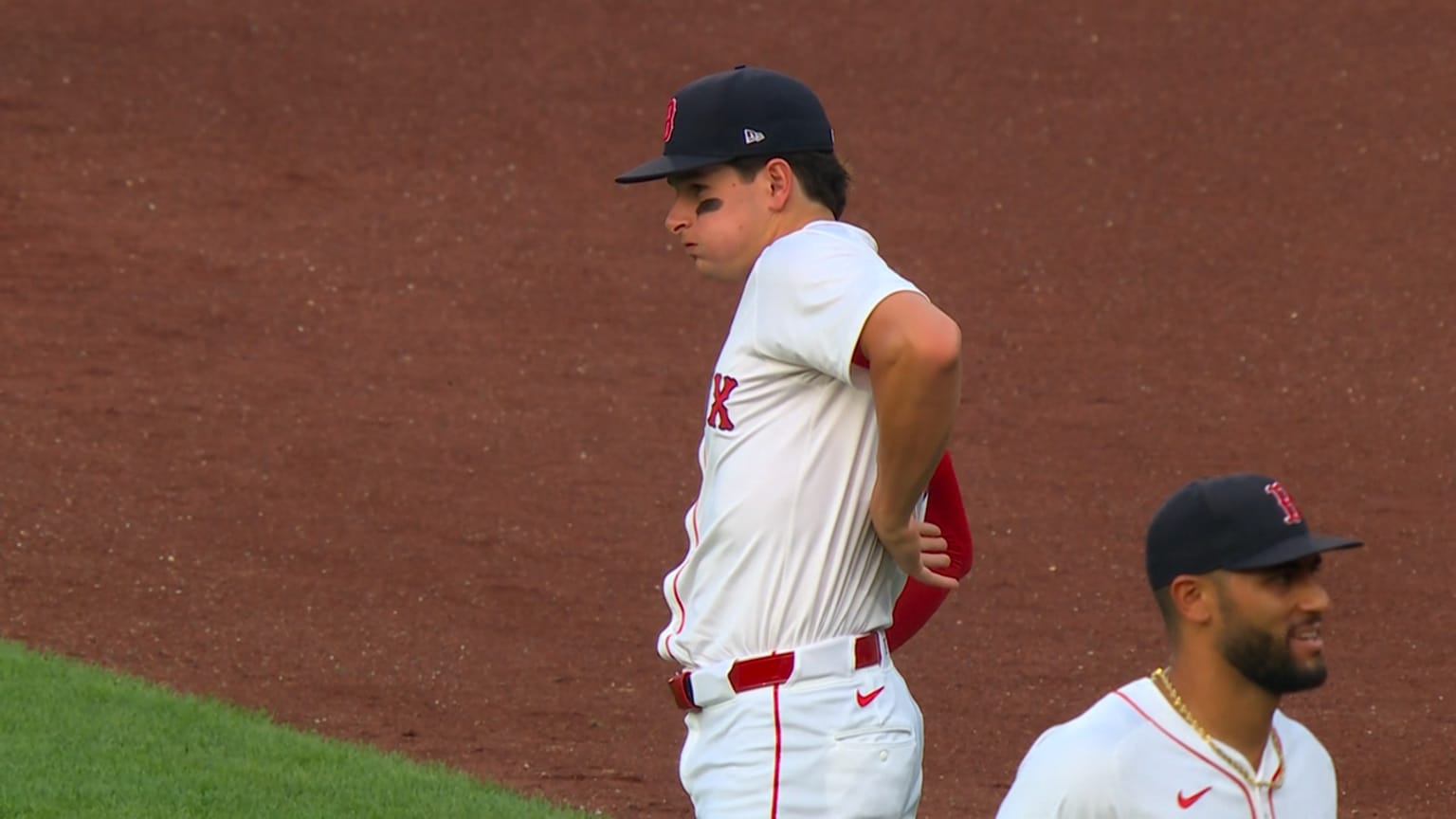 Roman Anthony scratched from the lineup due to injury