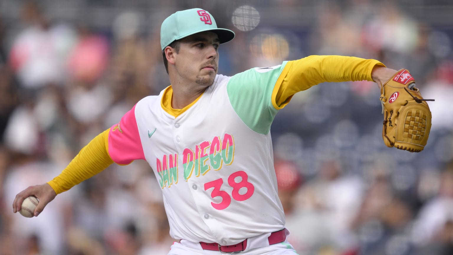Ryan Bergert strikes out Nick Castellanos 07/11/2025 San Diego Padres