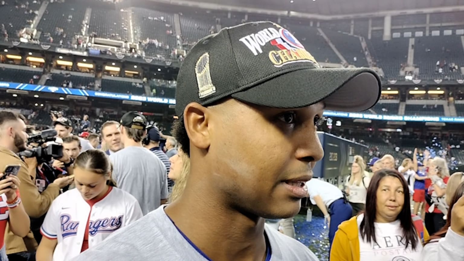 José Leclerc, campeón por fin | 02/11/2023 | Los Rangers de Texas