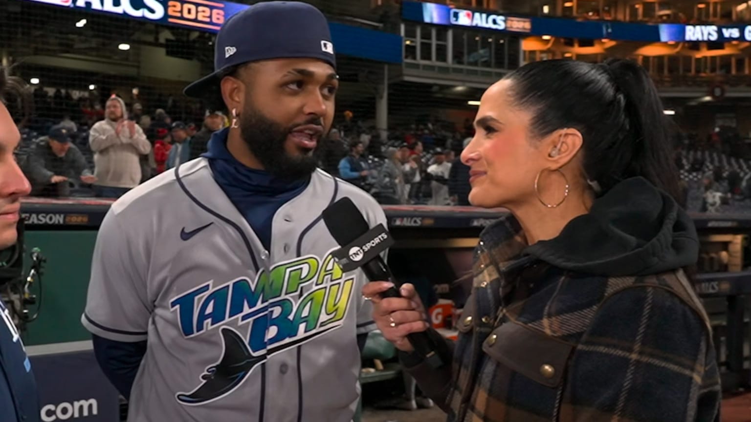 Junior Caminero discusses his game-winning RBIs | 10/17/2026 | Tampa ...