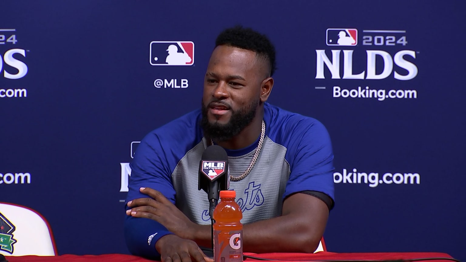 Luis Severino on starting NLDS Game 2 10/05/2024 New York Mets