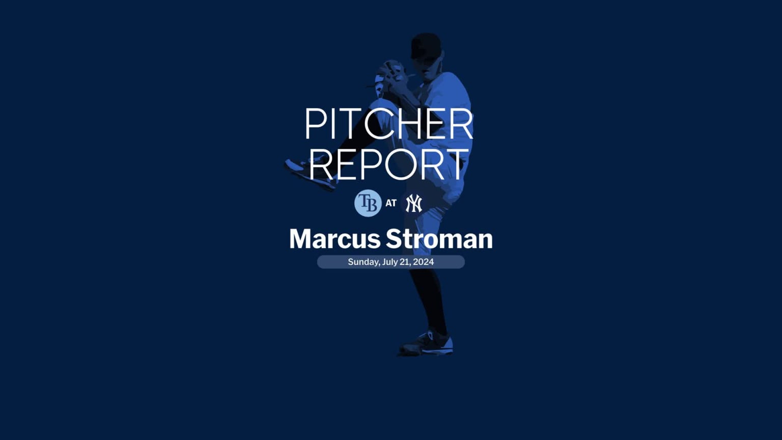 Marcus Stroman's outing against the Rays 07/21/2024 New York Yankees