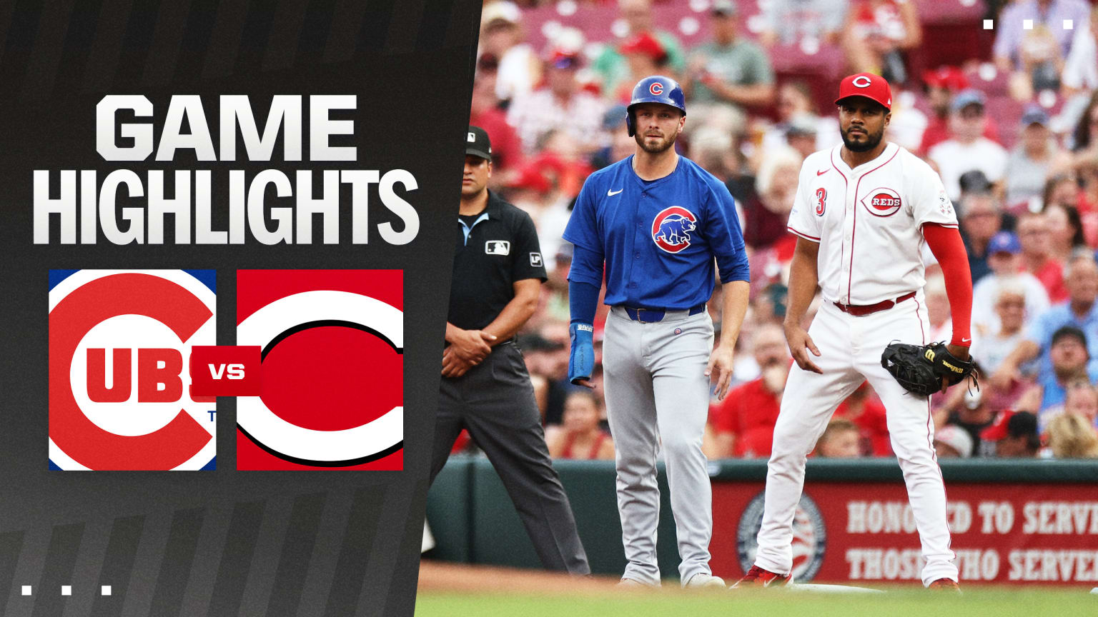 Cubs vs reds highlights 07 30 2024 cincinnati reds