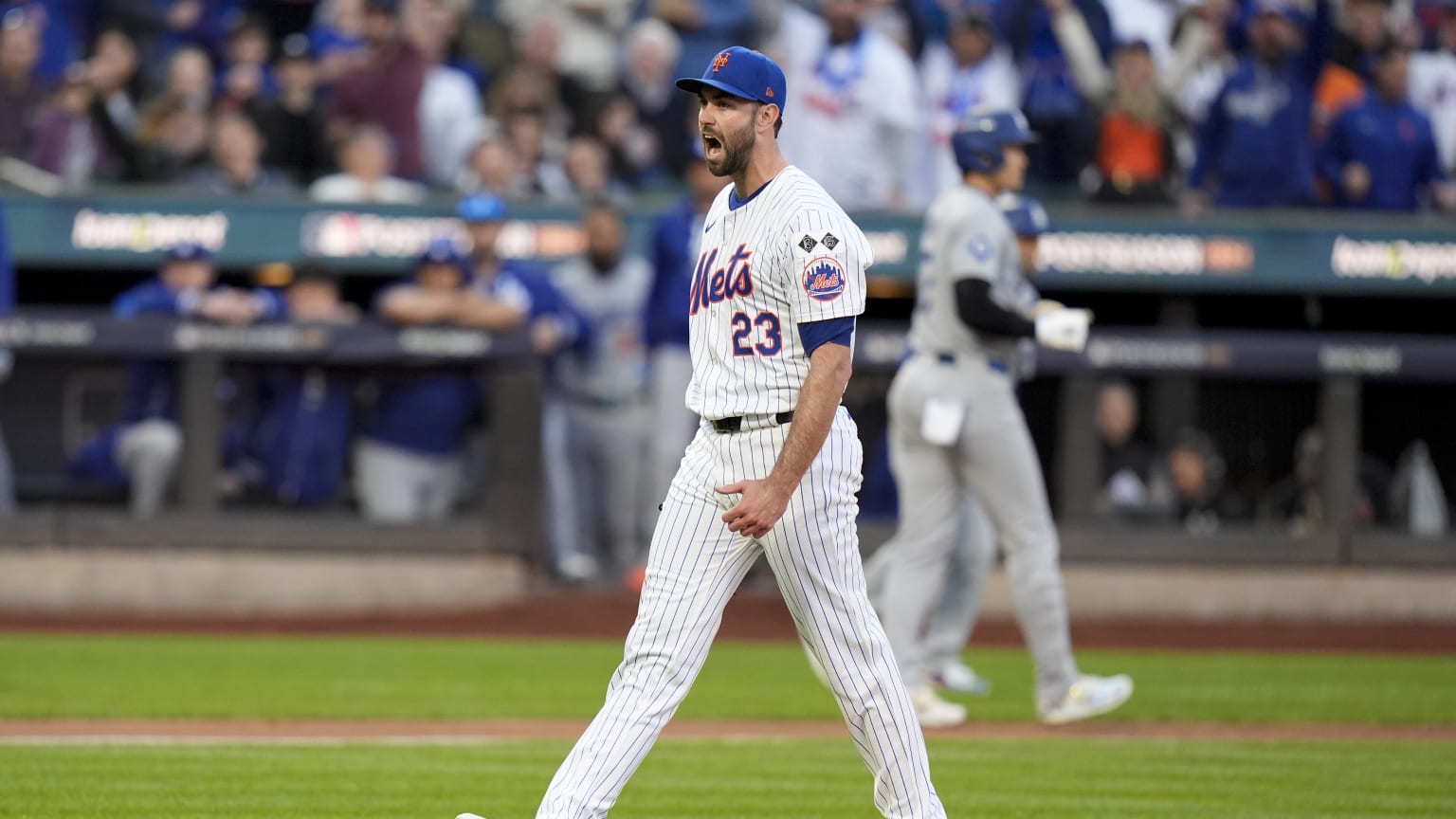 David Peterson escapes an early jam 10/18/2024 New York Mets