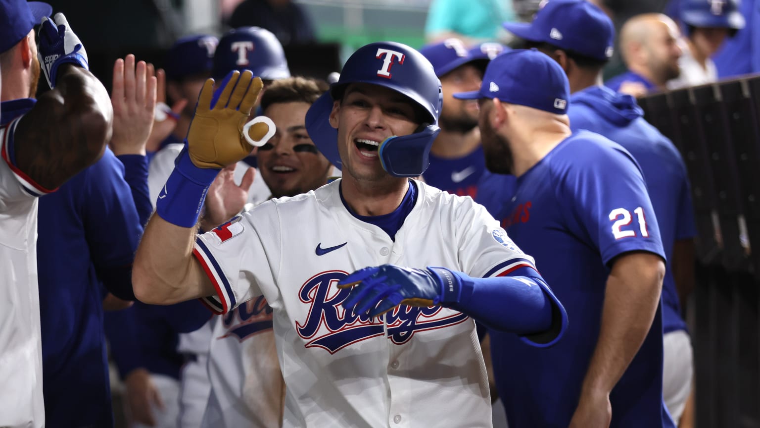 Michael Helman's first career home run | 07/21/2025 | Texas Rangers