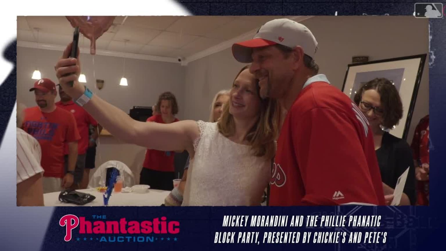 Block Party with Phillies Alumni Mickey Morandini and The Phillie Phanatic,  Presented by Chickie's and Pete's