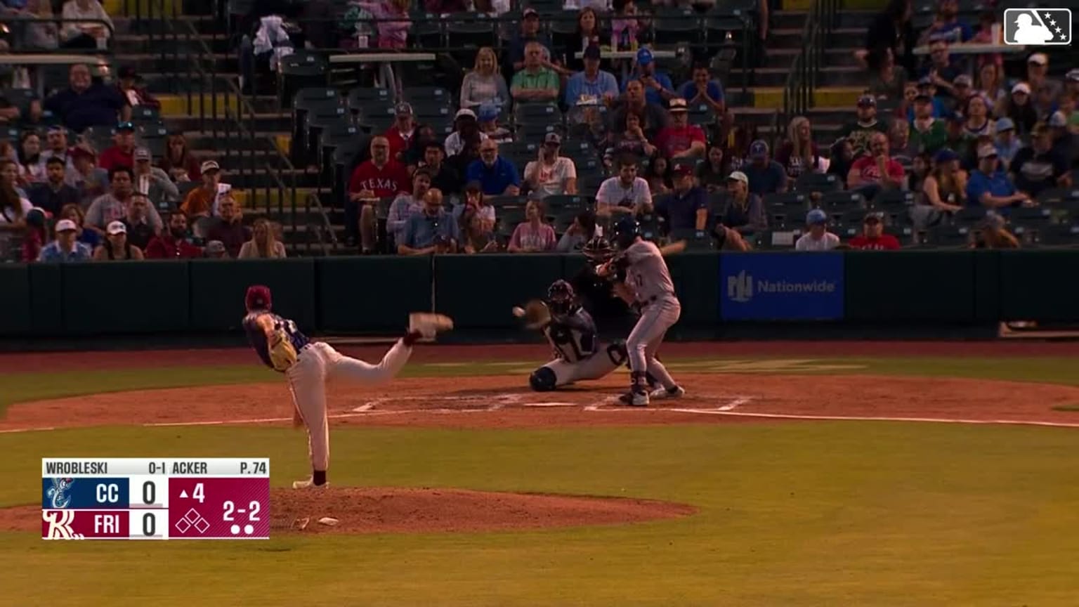 Dane Acker tallies his seventh and final K 04/13/2024