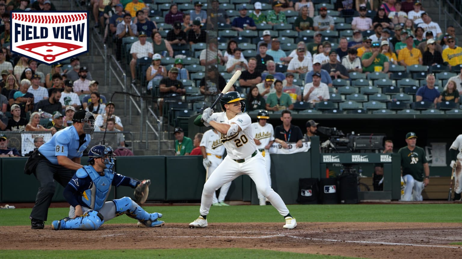 Field View: Zack Gelof's solo home run | 08/10/2026 | MLB.com
