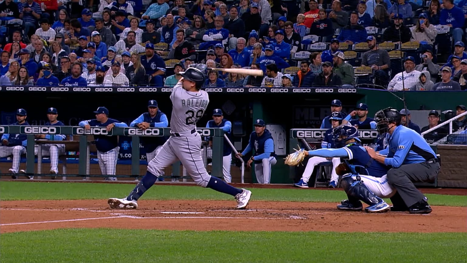 Cal Raleigh s Solo Homer 24 09 23 2022 Seattle Mariners