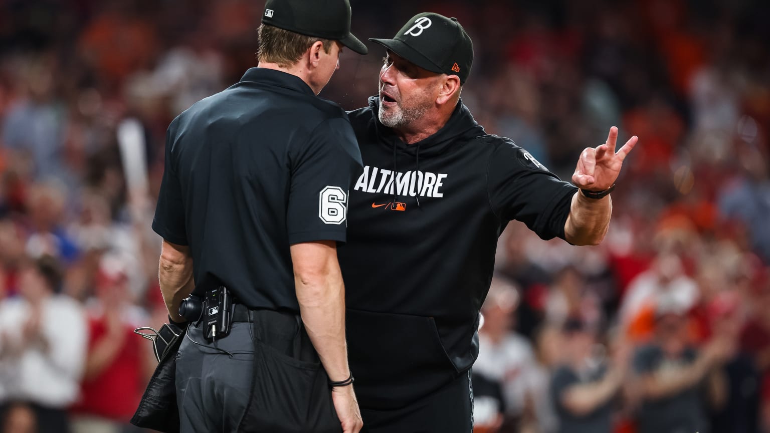 Ryan O'Hearn, Brandon Hyde receive ejections 05/07/2025