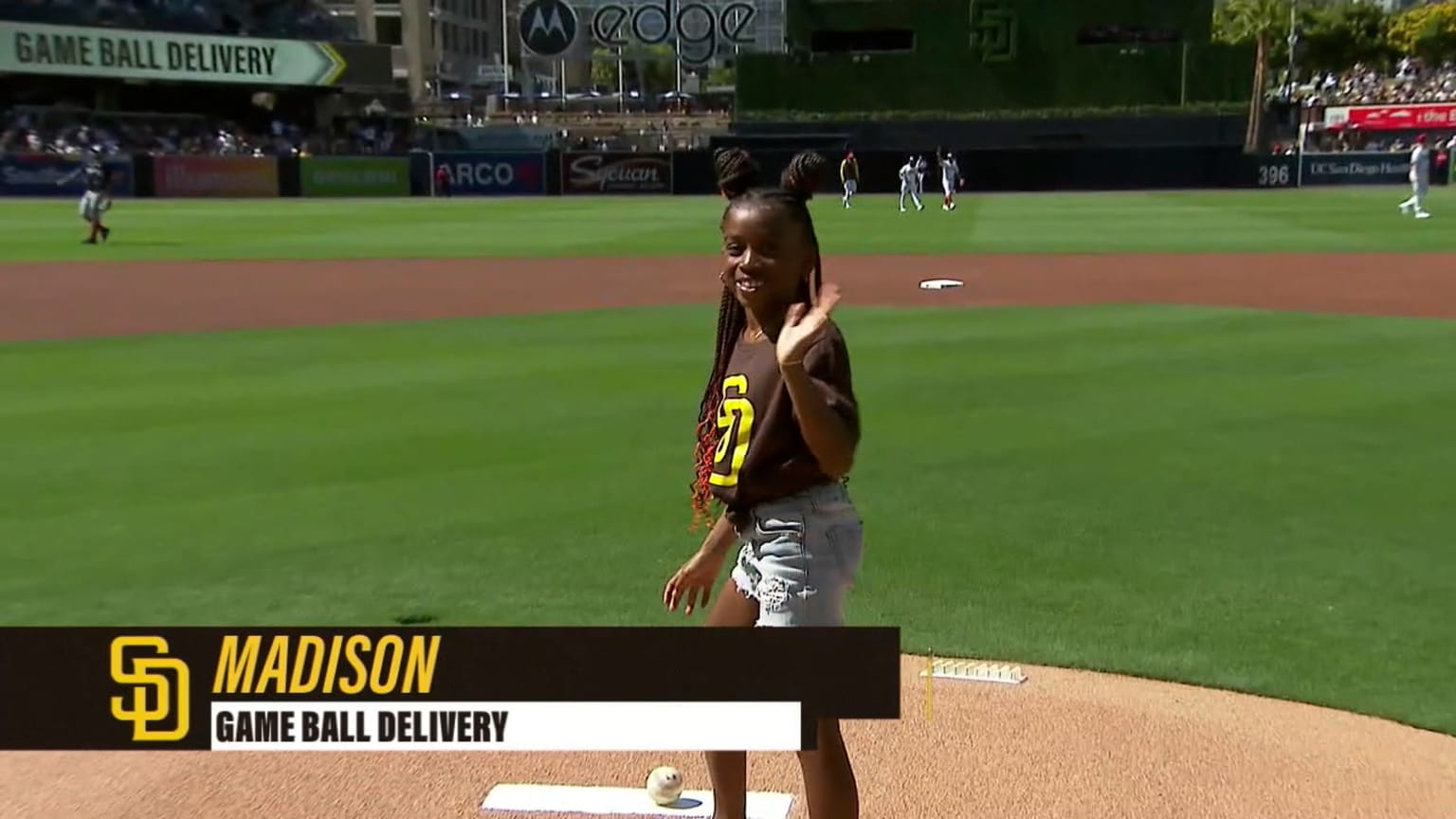7/4/22 Game Ball Delivery 07/05/2022 San Diego Padres