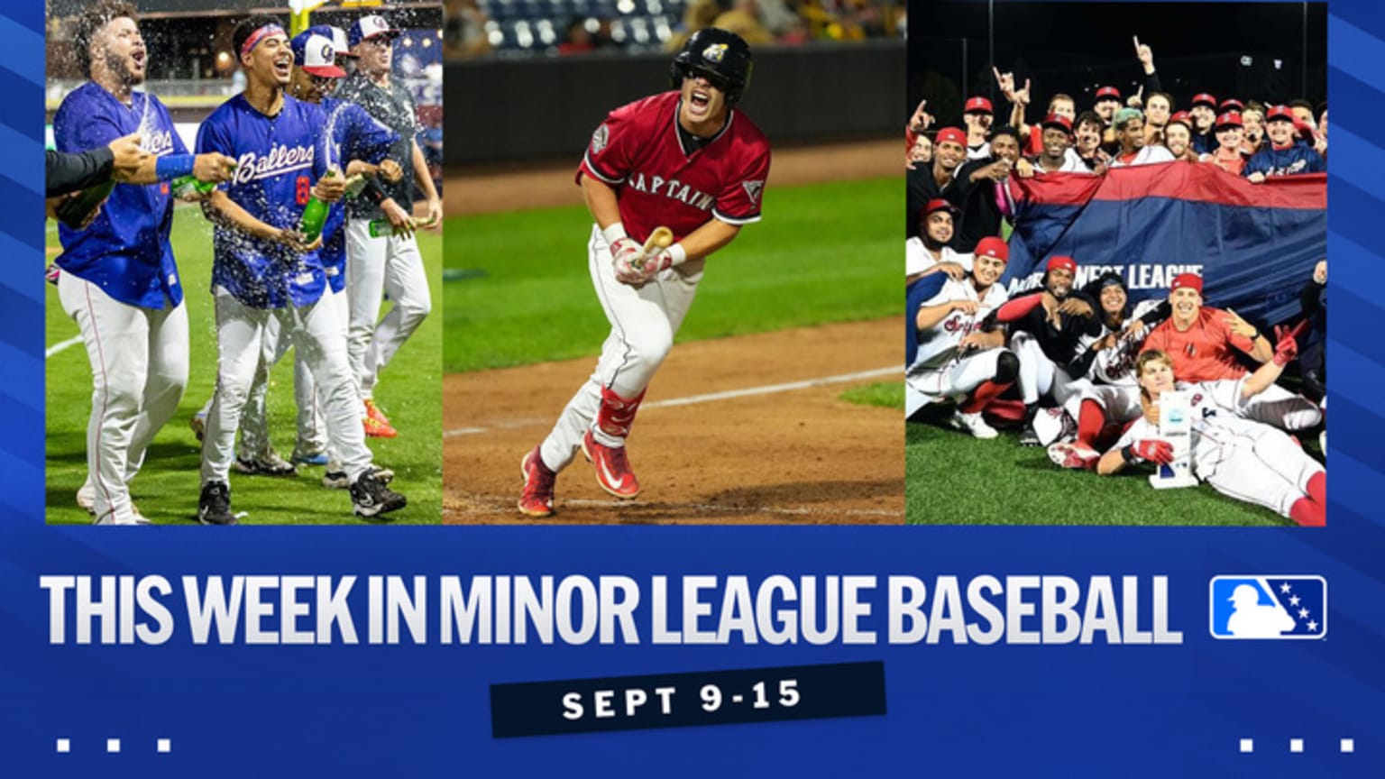 This Week in Minor League Baseball (September 9 - 15) | 09/16/2024 | MLB.com